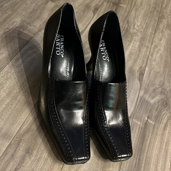 Frqnco Sarto leather pointy-toe heels size 8.5 - Picture 12 of 14